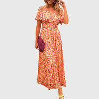 Alice | Comfortable Women Summer Dress - Orange