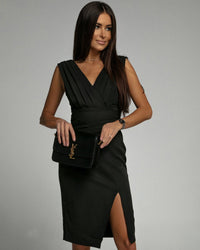 Lavenza™ | Fitted Dress - Black