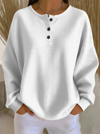 LORRAINE | Classic Top - White