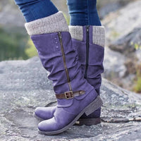 Zarrah™ | Women Orthopedic Boots - Purple