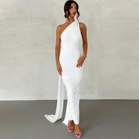 Karilyn™ | Elegant Sleeveless Evening Halter Bodycon Dress - White