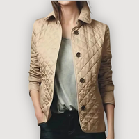 CAMILLE – QUILTED JACKET - Khaki