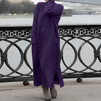 Lorena™ | Relaxed Women Fit Dress - Purple