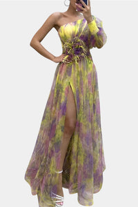 Danyzhel | Women Elegant Maxi Dress - Yellow