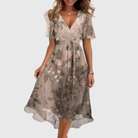 Catalina™ | Chic Midi Dress - Light Pink