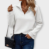 Chrystah | Comfortable Sweater - White