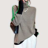 MARY – CHIC TURTLENECK JUMPER - Green