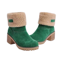Hailey | Winter Women Boots - Green