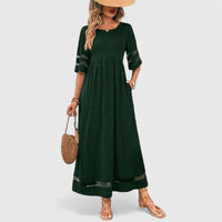 Delymarina | Elegant Midi Dress - Green