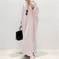 Linnaea™ | Everyday Stripped Women Maxi Dress - Pink