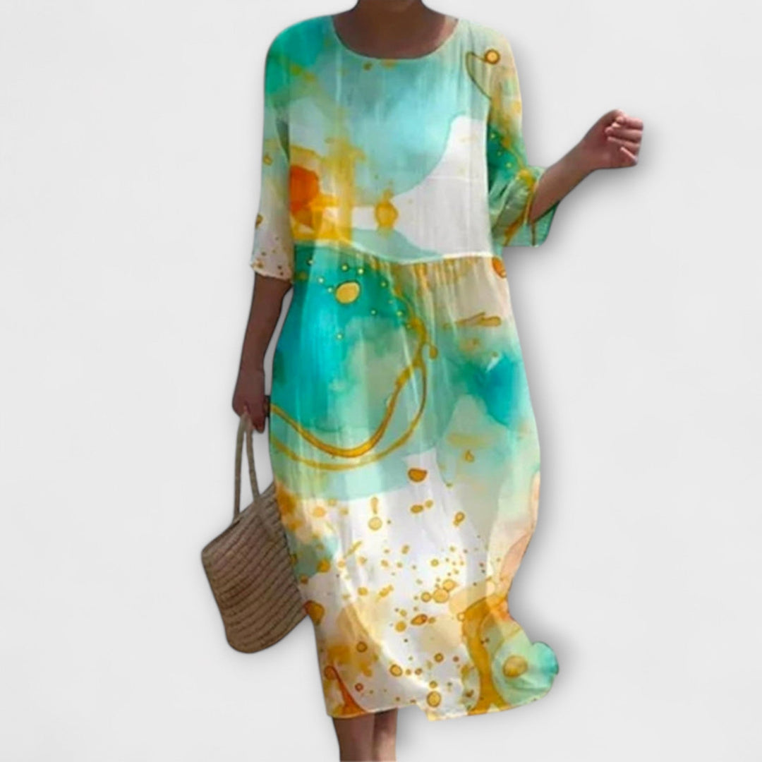 Shae™ | Elegant Women Floral Maxi Dress