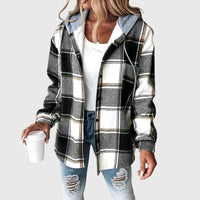 Martina™ | Women's Mesh Button Placket Jacket - Black