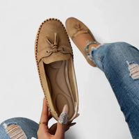 Emmaleigh | Orthopedic Loafers - Caramel Brown
