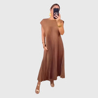 Mariana™ | Elegant Dress - Brown