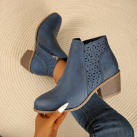 Talen | Orthopedic Women Boots - Blue
