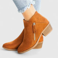 Kalvaya | Women Sophisticated Boots - Brown