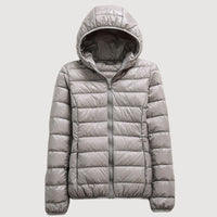 MILA – LIGHTWEIGHT PUFFER JACKET - Grey