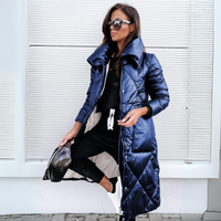 Elsa | Elegantly Warm Winter Coat - blue