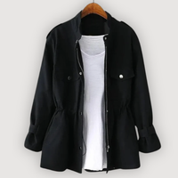 CAMILA – UTILITY JACKET - Black