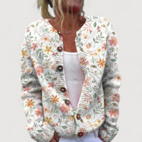 LUELLA – COSY EVERYDAY CARDIGAN - Flower Print