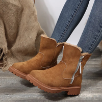 Besie | Orthopedic Women Boots - Brown