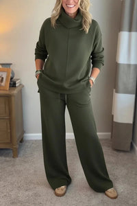 Farah™ Comfortable Set | Coordinated Top and Pants - Green
