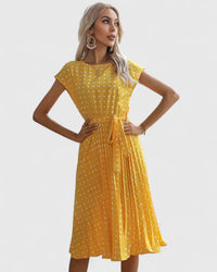 Allyzhea | Elegant Dress - Yellow