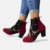 Norene™ | Stylish Breathable Orthopedic Heels - Red