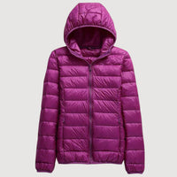 MILA – LIGHTWEIGHT PUFFER JACKET - Purple