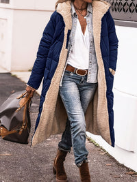Claire | Winter Coat for Cold-Weather Comfort - Navy Blue