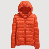 MILA – LIGHTWEIGHT PUFFER JACKET - Orange