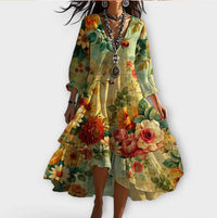 Janessa | Sophisticated Dress - Multi-colored