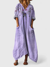 Thalyssira – Elegant Dress - Purple