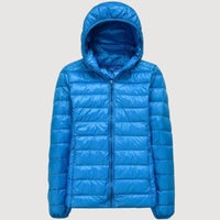 MILA – LIGHTWEIGHT PUFFER JACKET - Light Blue