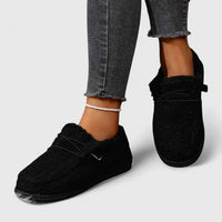 Nia | Orthopedic Loafers - Black