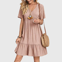 Jasmine | Elegant Flattering Dress - Pink