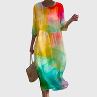 Hayley™ | Women Stylish Floral Maxi Dress - Multicolour