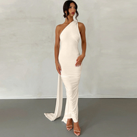 Karilyn™ | Elegant Sleeveless Evening Halter Bodycon Dress - Apricot