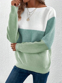 Elisabet | Comfortable Sweater - Green