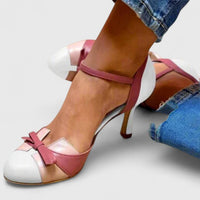 Quinnae | Comfortable Heels - White