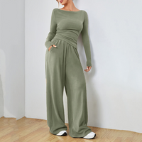 Abigail™ Elegant Cozy Set | Relaxed-Fit Top and Trousers - Green