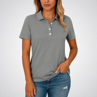 JONA™ - Elegant Polo Shirt - Gray