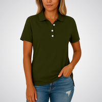 JONA™ - Elegant Polo Shirt - Dark Green