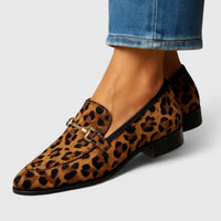 Rheavee | Soft Step Loafers - Leopard