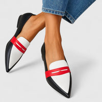 Lhyzeth | Modern Chic Loafers - White
