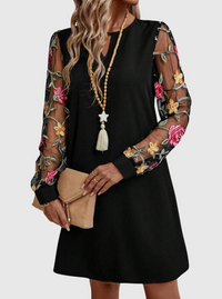 Jorli™ | Elegant Dress - Black