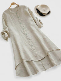 Marizalyn | Elegant Dress - Beige