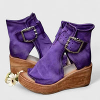 Carmina | Orthopedic Women Boots - Purple