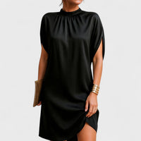 Sylvia™ Figure Flattering Dress - Black