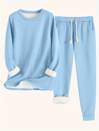 Karin | Women Comfortable Lounge Set - Sky Blue